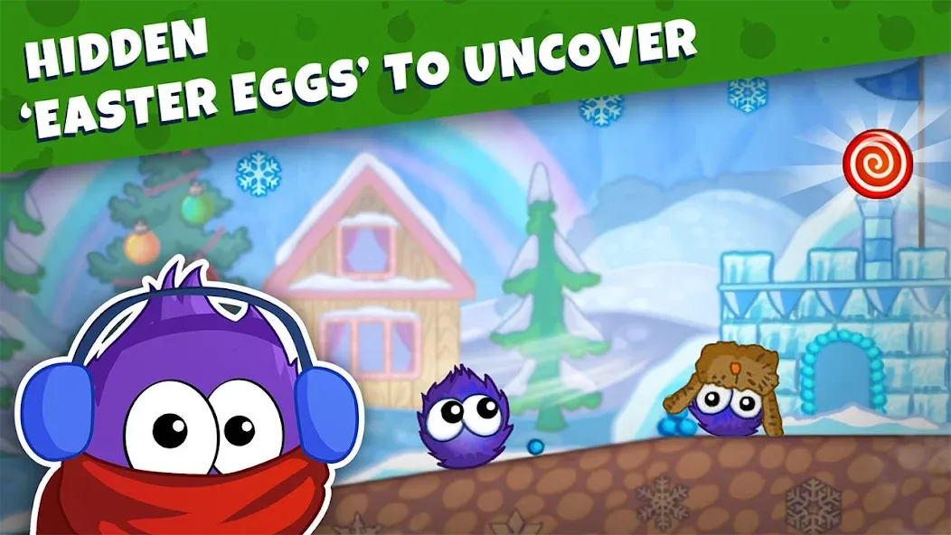 Catch the Candy: Winter Story! [МОД: Меню, Бесконечные монеты и Открытые уровни] Screenshot 4