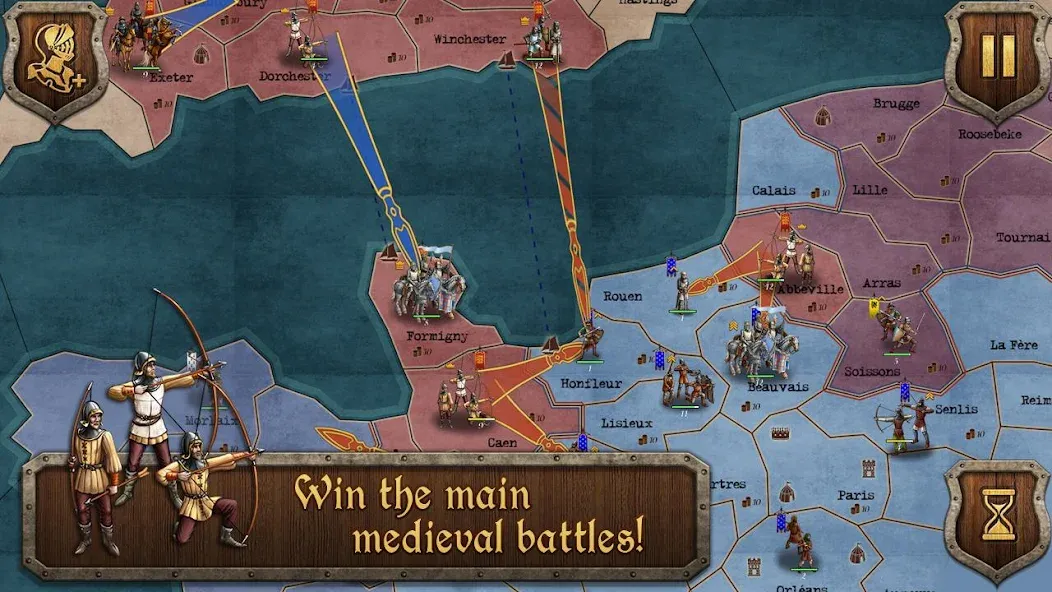 S&T: Medieval Wars [МОД: Много денег, Монет и Все открыто] Screenshot 1