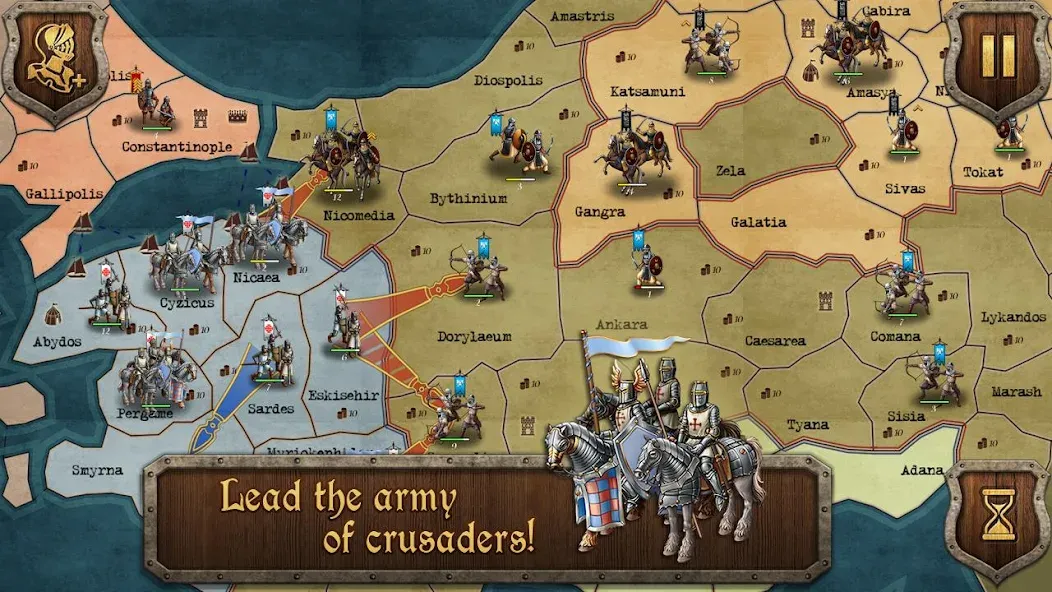 S&T: Medieval Wars [МОД: Много денег, Монет и Все открыто] Screenshot 2