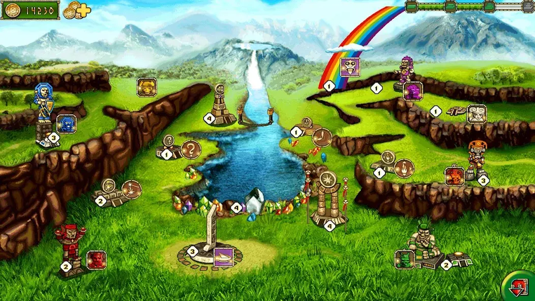 Treasure of Montezuma－wonder 3 [МОД: Все открыто, Дополнительные деньги и Меню MOD] Screenshot 2