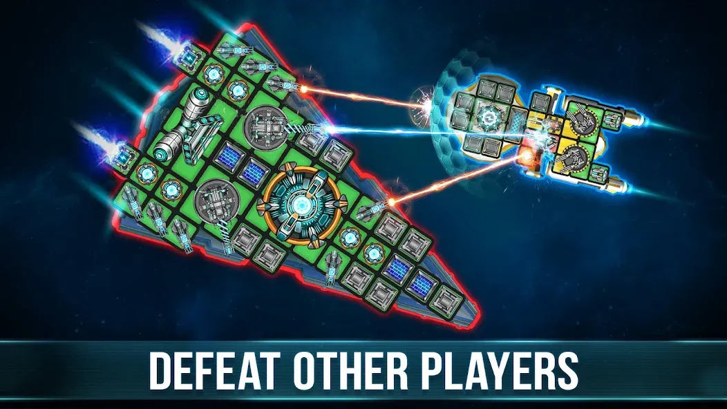 Space Arena: Construct & Fight (Спейс Арена) [МОД: Деньги, Монеты и Меню MOD] Screenshot 2