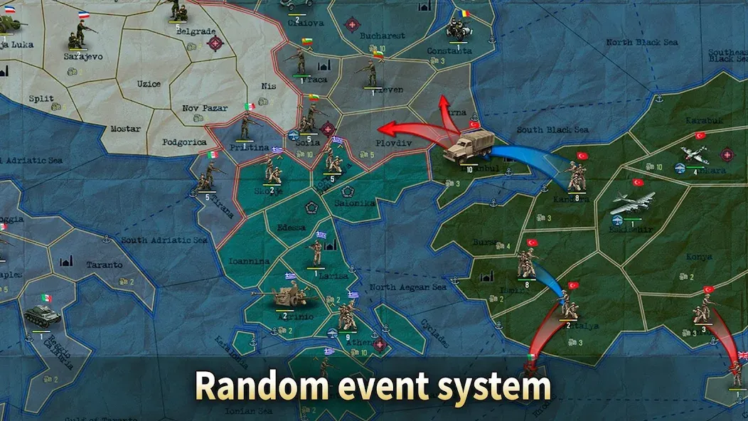 Sandbox: Strategy & Tactics－WW [МОД: Много денег, Монет и Все открыто] Screenshot 4