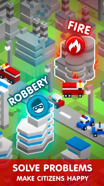 Tap Tap: Idle City Builder Sim [МОД: Меню, Бесконечные монеты и Открытые уровни] Screenshot 4