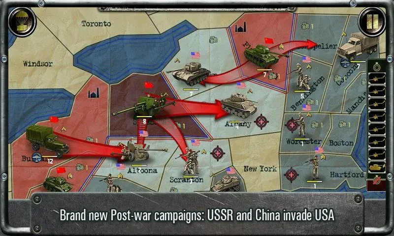 Strategy & Tactics－USSR vs USA [МОД: Все открыто, Дополнительные деньги и Меню MOD] Screenshot 2