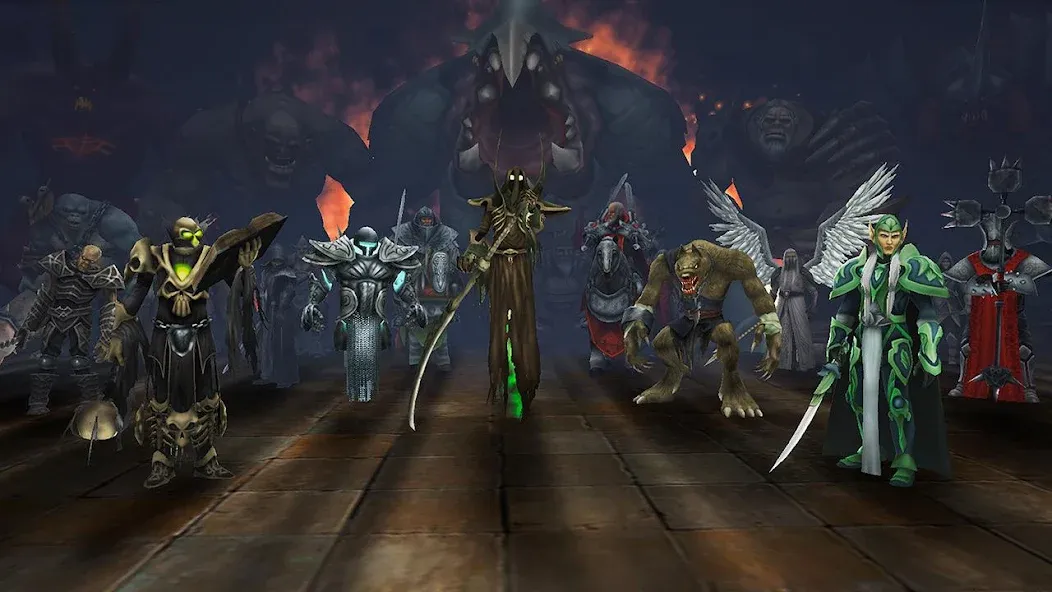 Heroes of Discord: Offline RPG [МОД: Много денег, Монет и Все открыто] Screenshot 5