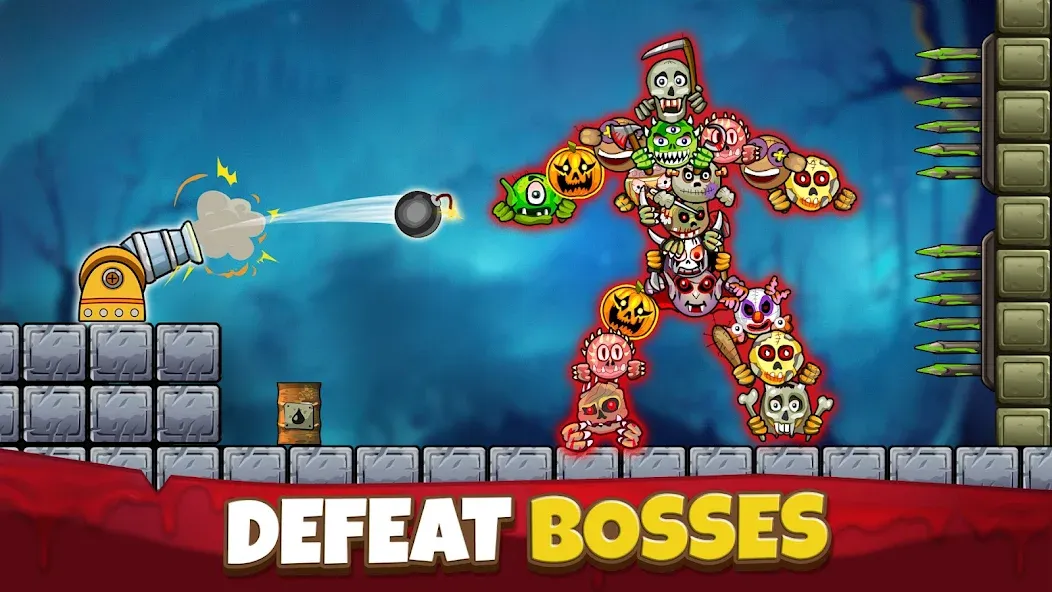 Crush the Monsters：Foul Puzzle [МОД: Много монет, Открытые уровни и Мега MOD] Screenshot 3