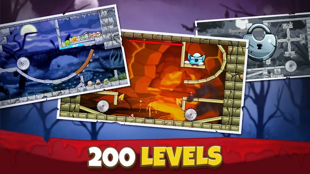 Crush the Monsters：Foul Puzzle [МОД: Много монет, Открытые уровни и Мега MOD] Screenshot 4