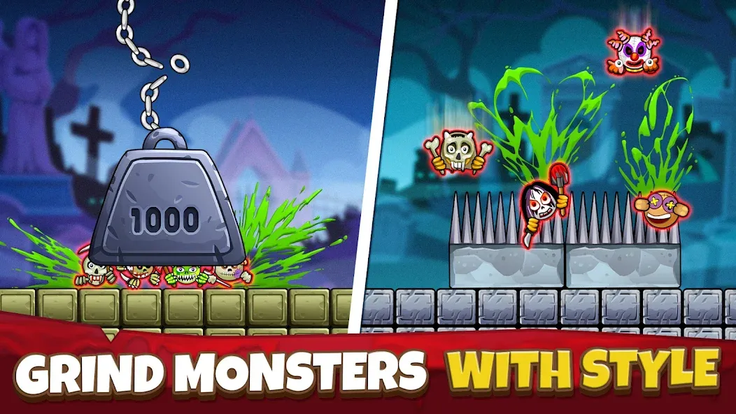 Crush the Monsters：Foul Puzzle [МОД: Много монет, Открытые уровни и Мега MOD] Screenshot 5