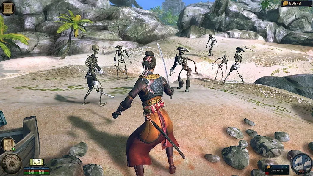 Pirates Flag－Open-world RPG (Темпест) [МОД: Все открыто, Дополнительные деньги и Меню MOD] Screenshot 3