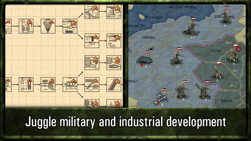 Strategy & Tactics: WW2 [МОД: Много денег, Монет и Все открыто] Screenshot 4
