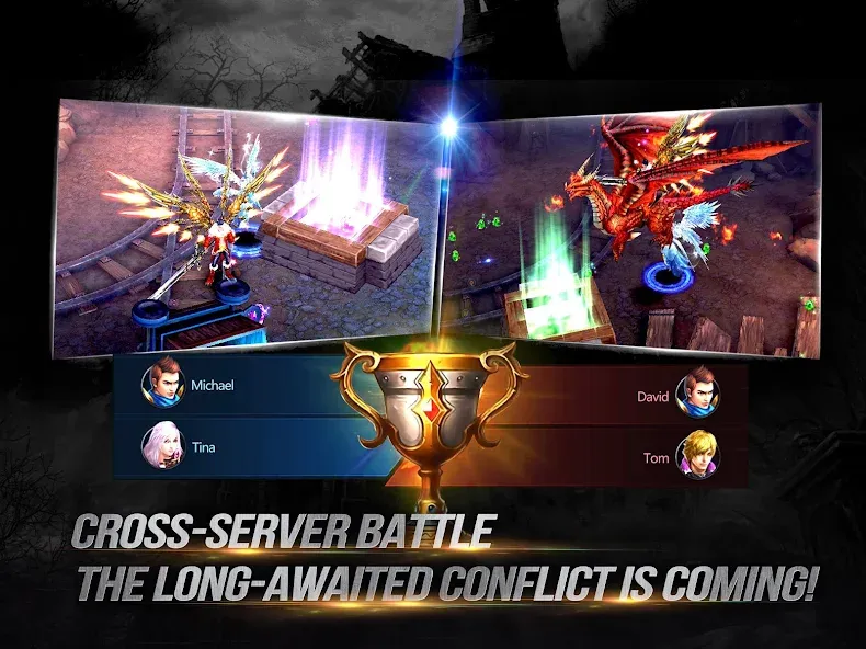 Goddess: Primal Chaos - MMORPG (Годесс) [МОД: Все открыто, Дополнительные деньги и Меню MOD] Screenshot 1