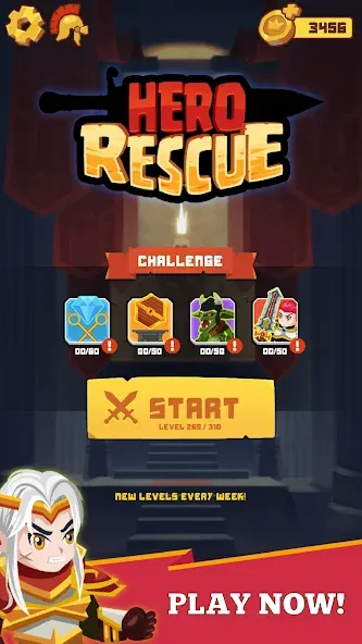 Hero Rescue (Герой Спасения) [МОД: Бесконечные деньги, Монеты и Мега MOD] Screenshot 5