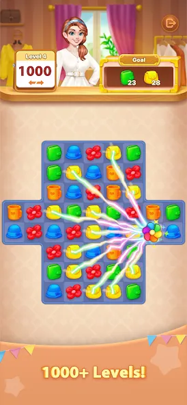 Hey Beauty: Love & Puzzle (Хей Бьюти) [МОД: Бесконечные деньги, Монеты и Мега MOD] Screenshot 4