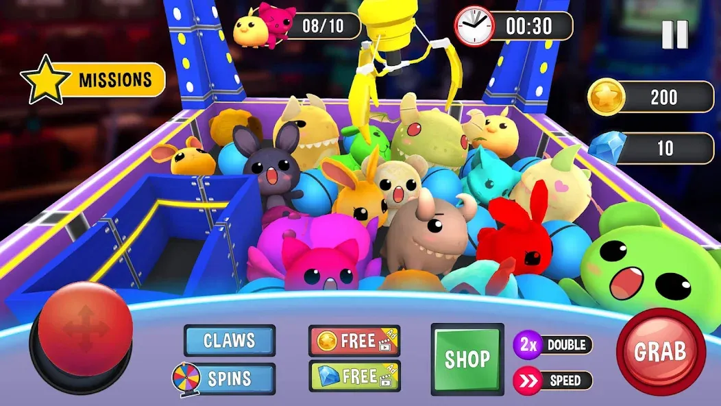 Claw Machine Games Crane Game (Клоу Машины Геймс Крейн Гейм) [МОД: Много денег, Монет и Все открыто] Screenshot 1