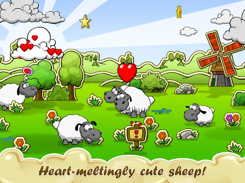 Clouds & Sheep [МОД: Меню, Бесконечные монеты и Открытые уровни] Screenshot 1