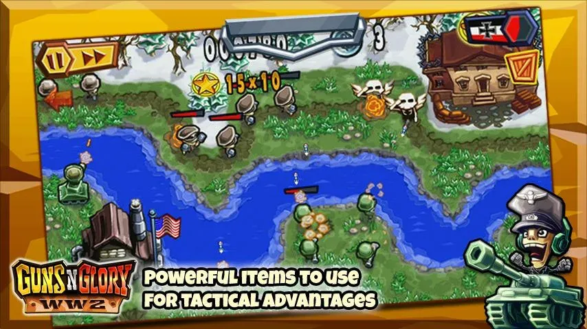 Guns'n'Glory WW2 [МОД: Деньги, Монеты и Меню MOD] Screenshot 4