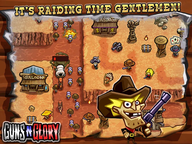 Guns'n'Glory [МОД: Много денег, Монет и Все открыто] Screenshot 1
