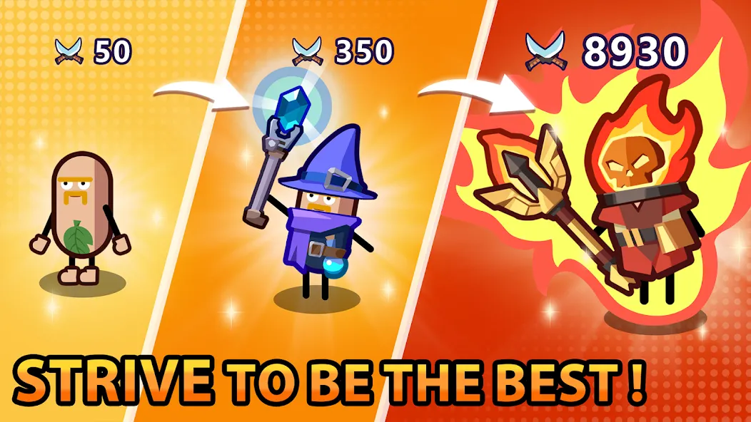 Hero Making Tycoon: Idle Games (Хиро Мейкинг Тайкун) [МОД: Много денег, Монет и Все открыто] Screenshot 3