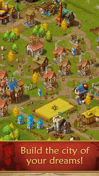 Townsmen [МОД: Деньги, Монеты и Меню MOD] Screenshot 2
