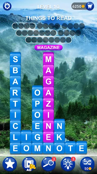 Word Tiles :Hidden Word Search [МОД: Много денег, Монет и Все открыто] Screenshot 2