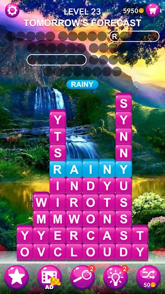 Word Tiles :Hidden Word Search [МОД: Много денег, Монет и Все открыто] Screenshot 3