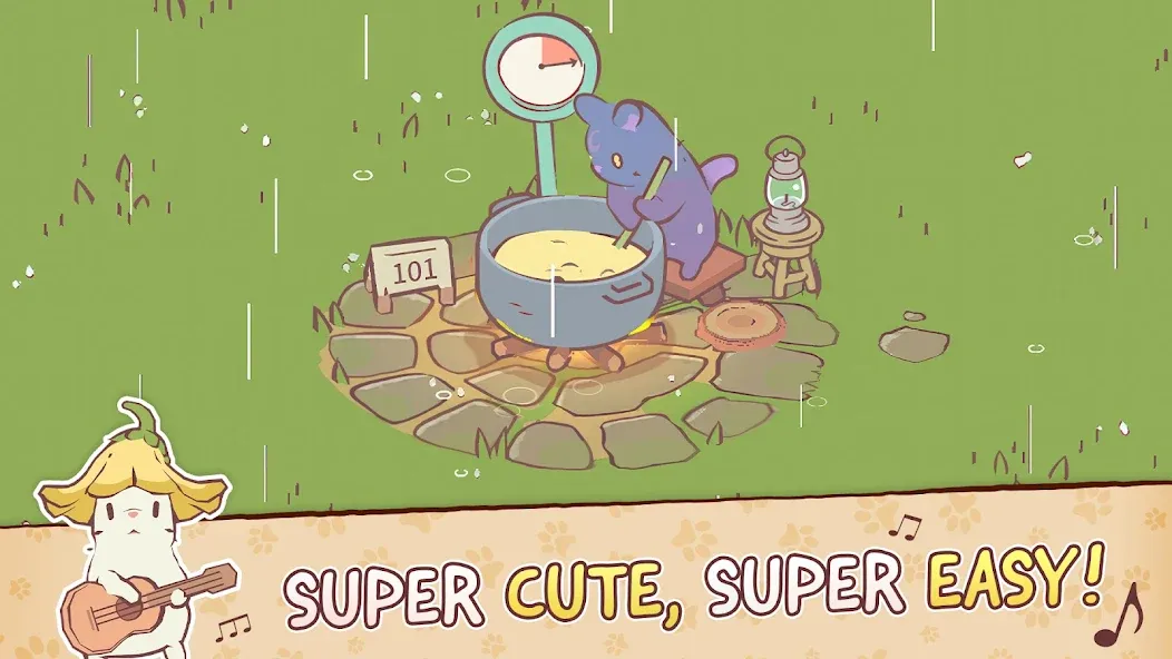 Cats & Soup - Cute Cat Game [МОД: Много денег, Монет и Все открыто] Screenshot 1