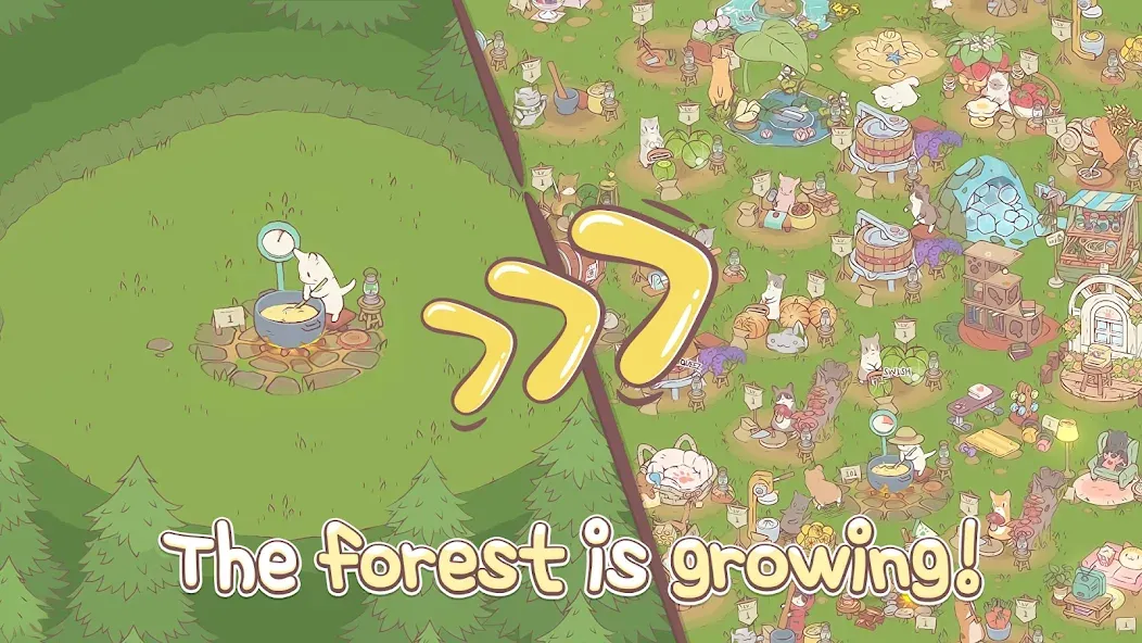 Cats & Soup - Cute Cat Game [МОД: Много денег, Монет и Все открыто] Screenshot 5