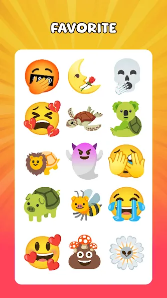 Emoji Mix: DIY Mixing (Эмоджи Микс) [МОД: Деньги, Монеты и Меню MOD] Screenshot 3