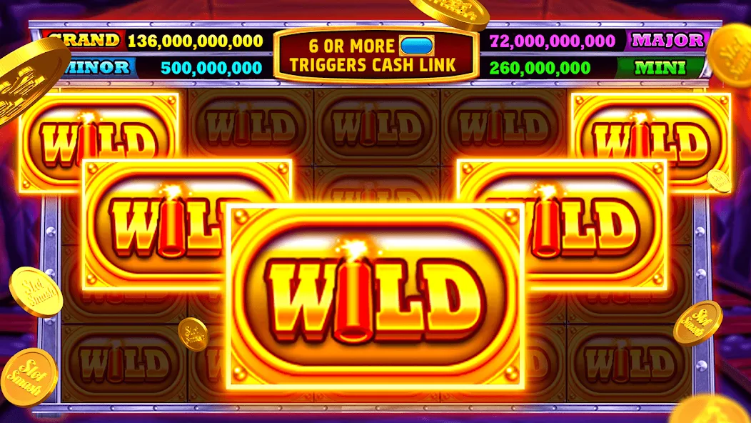 Slotsmash™ - Casino Slots Game (Слотсмэш) [МОД: Все открыто, Дополнительные деньги и Меню MOD] Screenshot 3