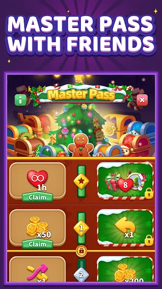 Tile Master 3D® - Triple Match (Тайл Мастер 3Д) [МОД: Бесконечные деньги, Монеты и Мега MOD] Screenshot 4