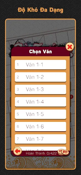 Cờ Thế Khó Nhất - Cờ Offline [МОД: Меню, Бесконечные монеты и Открытые уровни] Screenshot 3