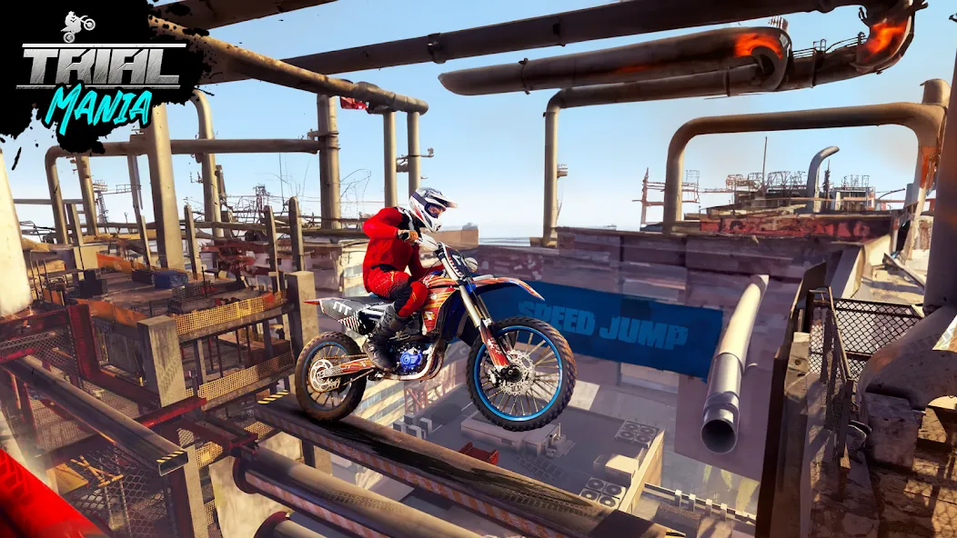 Trial Mania: Dirt Bike Games (Трайал Мания) [МОД: Бесконечные деньги, Монеты и Мега MOD] Screenshot 4