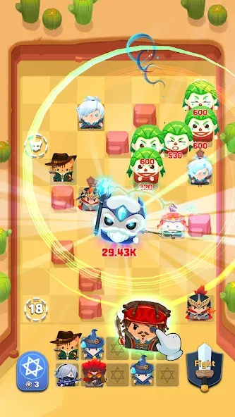 Cube Defender: Casual TD (Кьюб Дефендер) [МОД: Деньги, Монеты и Меню MOD] Screenshot 2