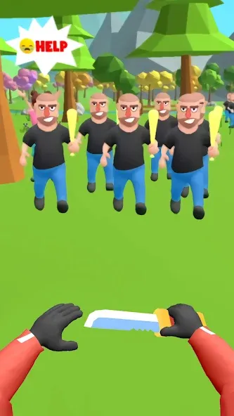Hit Master 3D - Knife Assassin (Хит Мастер 3Д) [МОД: Деньги, Монеты и Меню MOD] Screenshot 2