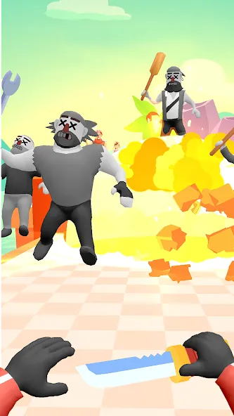 Hit Master 3D - Knife Assassin (Хит Мастер 3Д) [МОД: Деньги, Монеты и Меню MOD] Screenshot 5