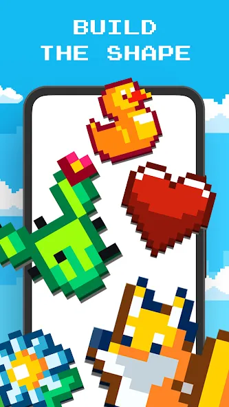 Blockin' Color - Block Puzzle [МОД: Много денег, Монет и Все открыто] Screenshot 3