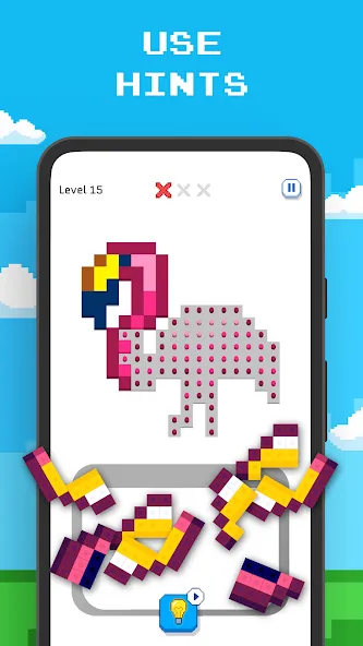 Blockin' Color - Block Puzzle [МОД: Много денег, Монет и Все открыто] Screenshot 5