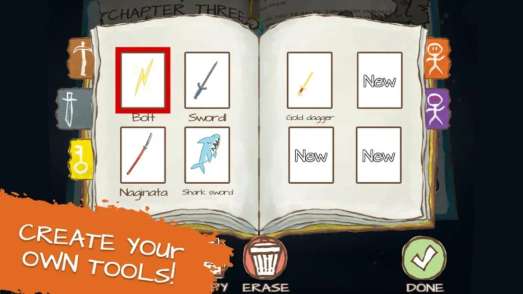 Draw a Stickman: EPIC 2 (Дроу э Стикман) [МОД: Все открыто, Дополнительные деньги и Меню MOD] Screenshot 4