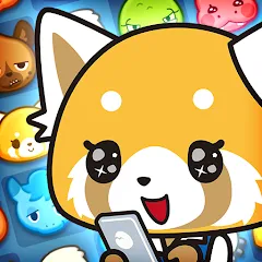 Скачать Aggretsuko : Match 3 Puzzle (Аггретсуко) [МОД: Много монет, Открытые уровни и Мега MOD] | Взлом Aggretsuko : Match 3 Puzzle на Андроид