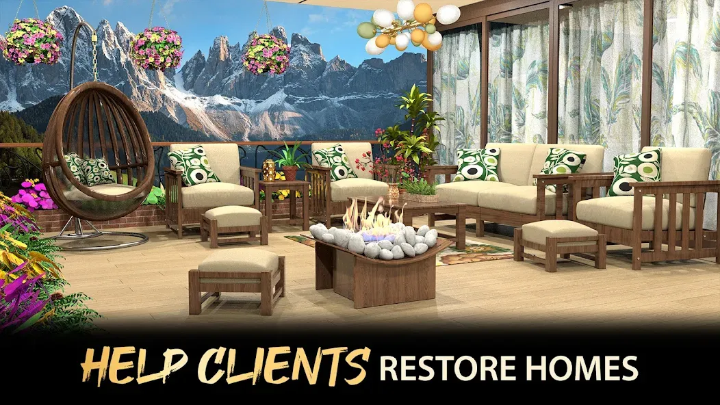My Home Design: My House Games (Май Хоум Дизайн) [МОД: Деньги, Монеты и Меню MOD] Screenshot 4
