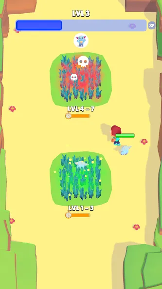 Battle Monster Arena (Батл Монстр Арена) [МОД: Много монет, Открытые уровни и Мега MOD] Screenshot 1