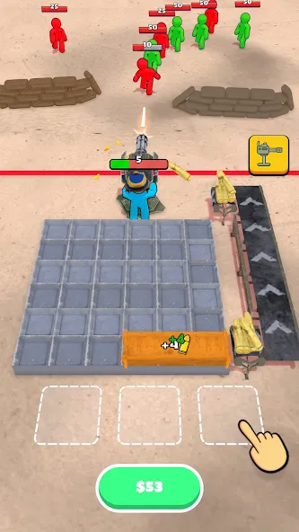 Ammo Fever: Tower Gun Defense (Аммо Фивер) [МОД: Бесконечные деньги, Монеты и Мега MOD] Screenshot 1