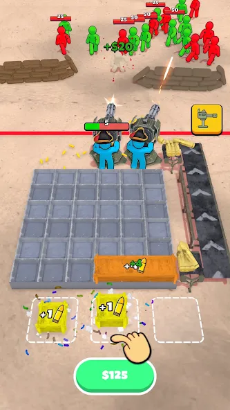 Ammo Fever: Tower Gun Defense (Аммо Фивер) [МОД: Бесконечные деньги, Монеты и Мега MOD] Screenshot 2