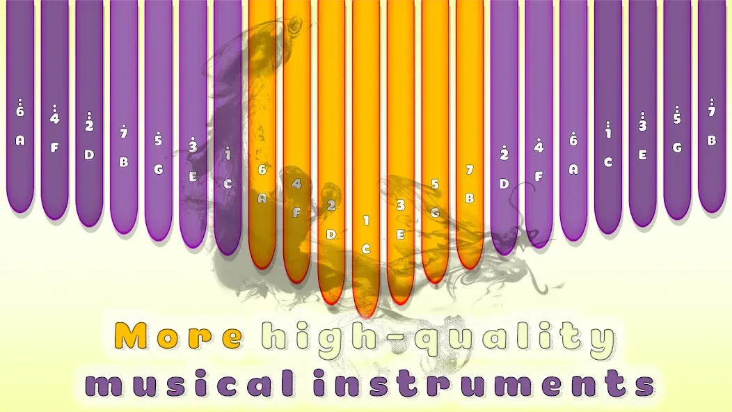 Kalimba Fun (Калимба Фан) [МОД: Меню, Бесконечные монеты и Открытые уровни] Screenshot 1