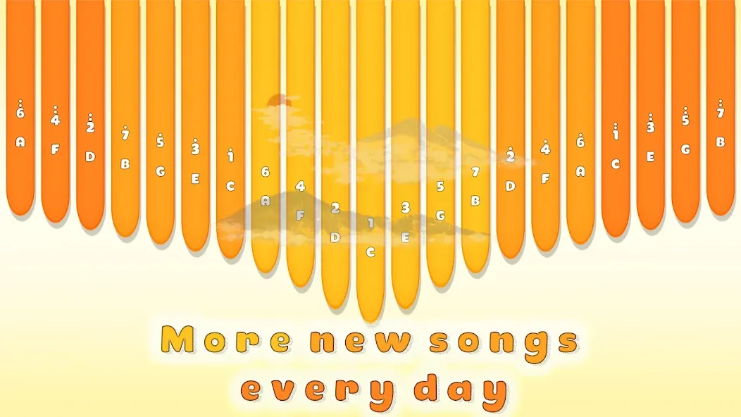 Kalimba Fun (Калимба Фан) [МОД: Меню, Бесконечные монеты и Открытые уровни] Screenshot 3