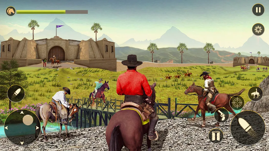 Horse Riding Rivals Horse Race (ХорсРайдинг Ривалс Лошадиные скачки) [МОД: Меню, Бесконечные монеты и Открытые уровни] Screenshot 2