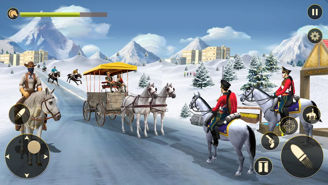 Horse Riding Rivals Horse Race (ХорсРайдинг Ривалс Лошадиные скачки) [МОД: Меню, Бесконечные монеты и Открытые уровни] Screenshot 4
