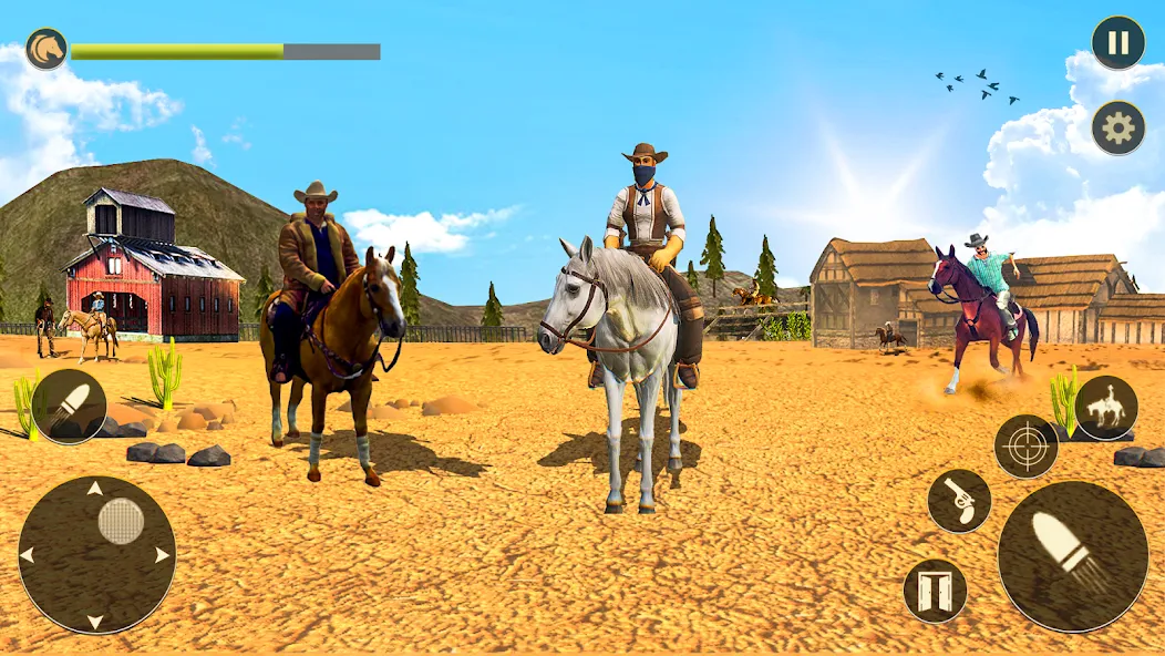 Horse Riding Rivals Horse Race (ХорсРайдинг Ривалс Лошадиные скачки) [МОД: Меню, Бесконечные монеты и Открытые уровни] Screenshot 5