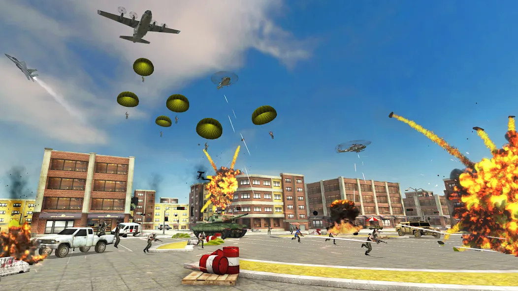 World War: Fight For Freedom (Всемирная война) [МОД: Все открыто, Дополнительные деньги и Меню MOD] Screenshot 5