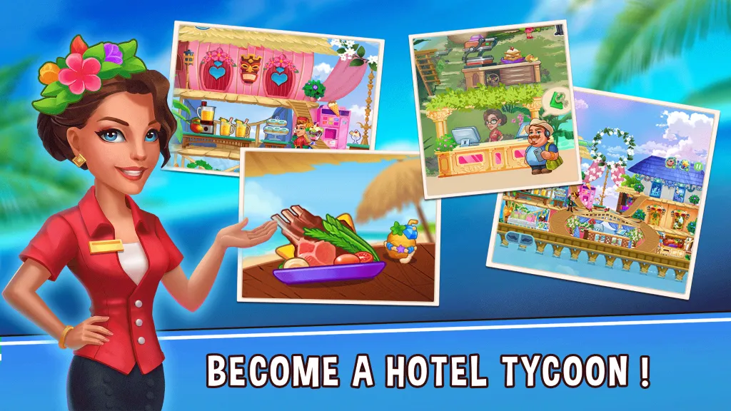 Hotel Empire Fever (Отель Империя Фивер) [МОД: Деньги, Монеты и Меню MOD] Screenshot 2